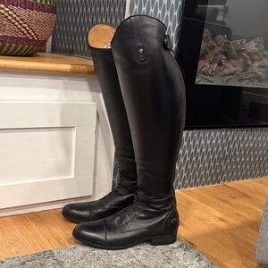 Ariat Tall Wide Black Riding Boots
